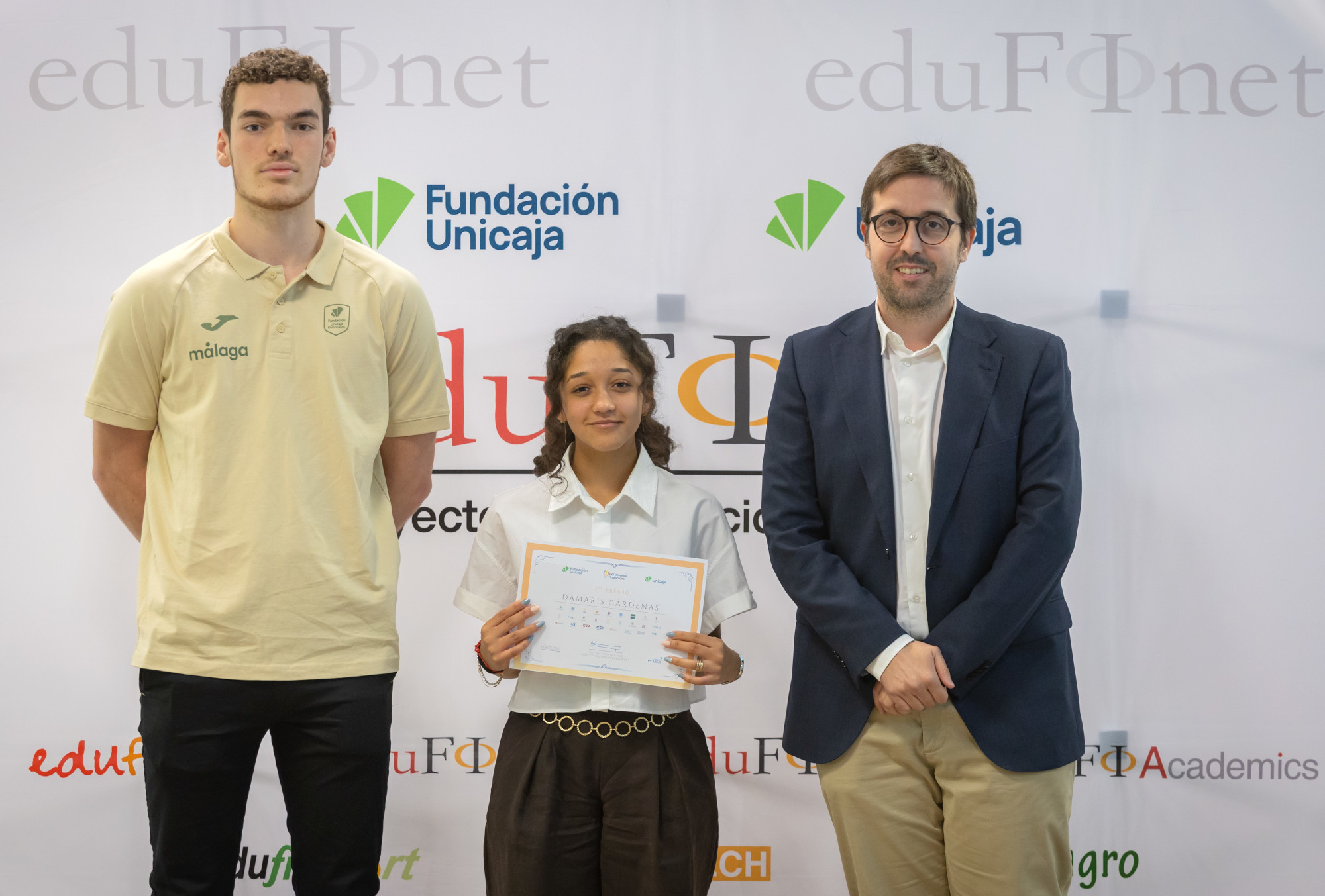 Manu Trujillo, Damaris Cárdenas y José Antonio Díaz