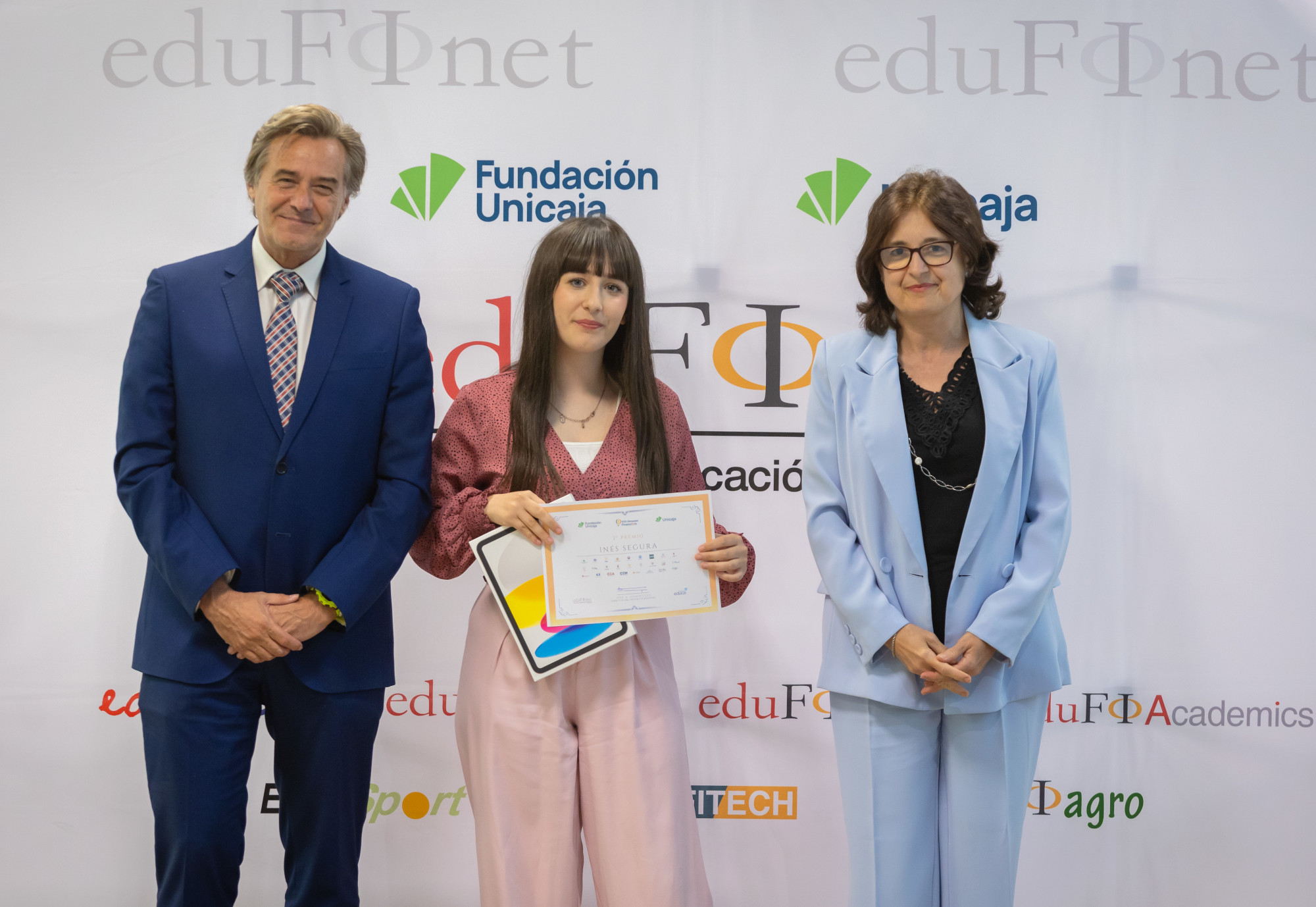 Gerardo Lerones, Inés Segura y Mª Eugenia Martínez-Oña